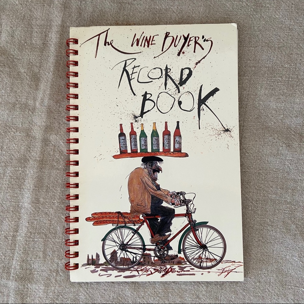 ✨Free with purchase: The Wine Buyer’s Record Book